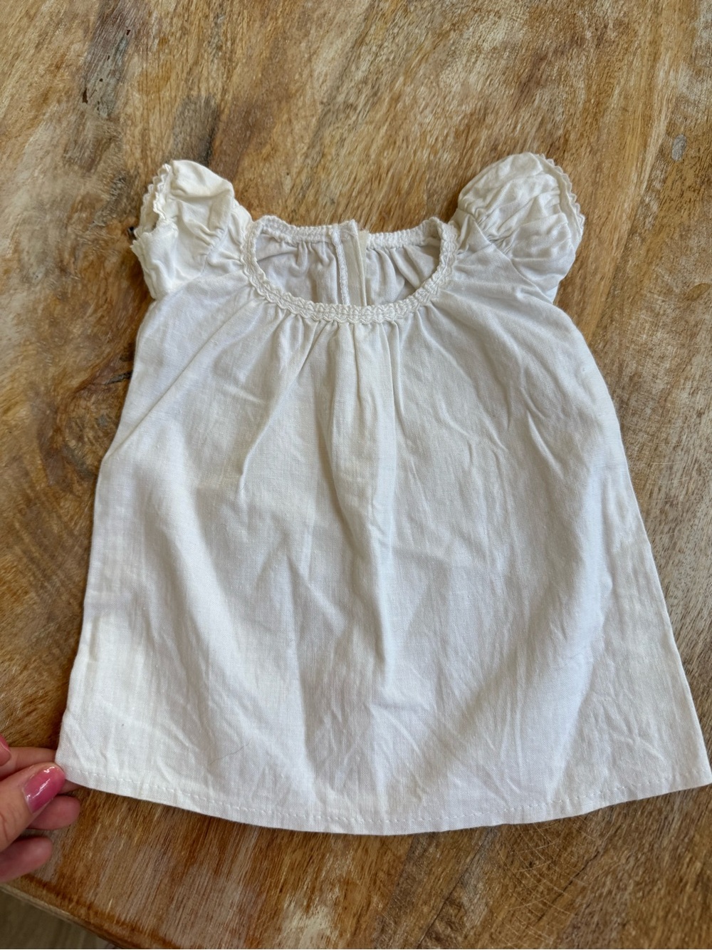 American Girl White Josefina’s Camisa